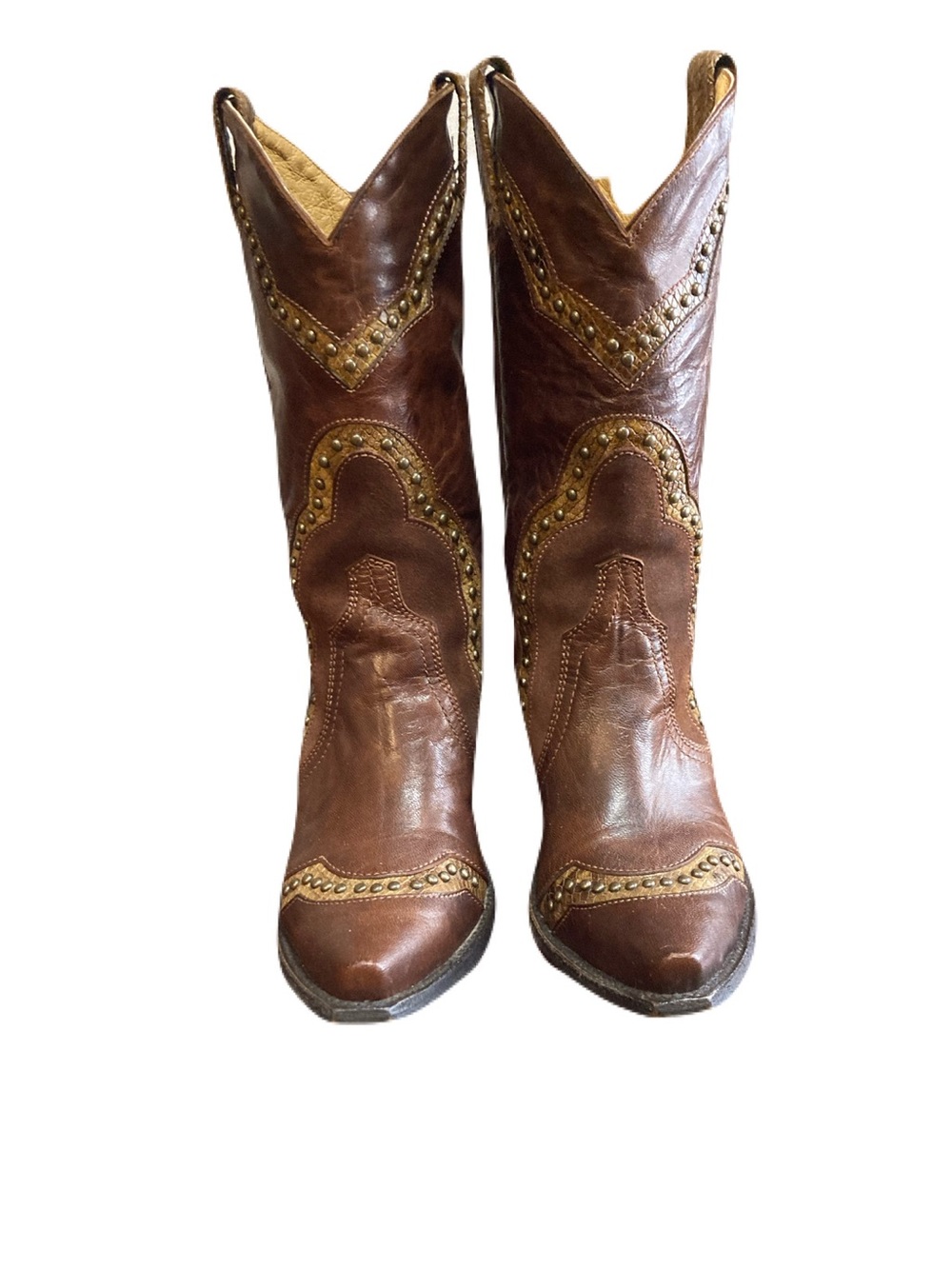 Idyllwind Rite-Away Women’s Western Boots Size 9 | Studded Snip Toe |Studs | EUC